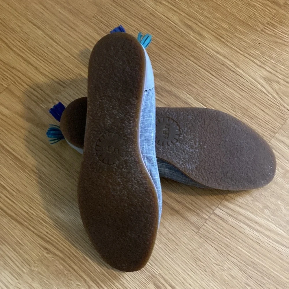 UGG ballerina flats with tassels - Picture 3 of 5